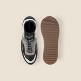 Metro Men Green Sports Walking Shoes