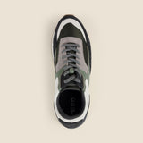 Metro Men Green Sports Walking Shoes