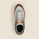 Metro Men Tan Sports Walking Shoes
