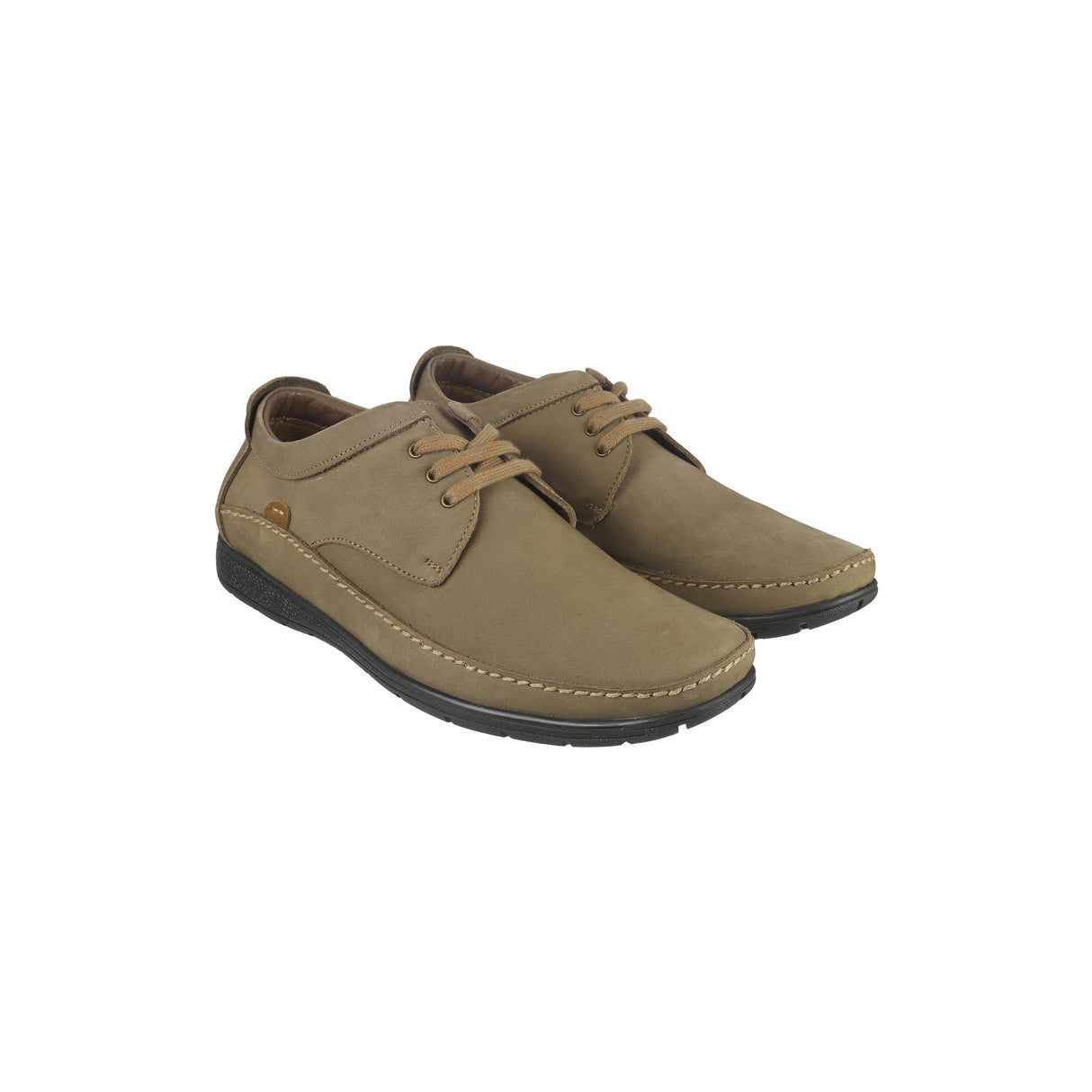 Metro Men Olive Casual Walking Shoes
