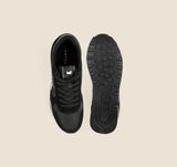 Metro Men Black Sports Walking Shoes
