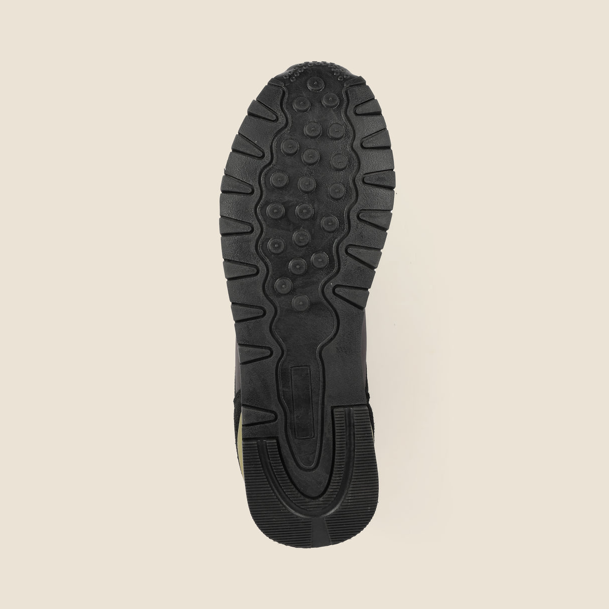 Metro Men Black Sports Walking Shoes
