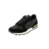 Metro Men Black Sports Walking Shoes