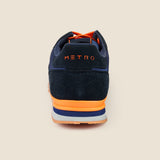 Metro Men Blue-navy Sports Walking Shoes