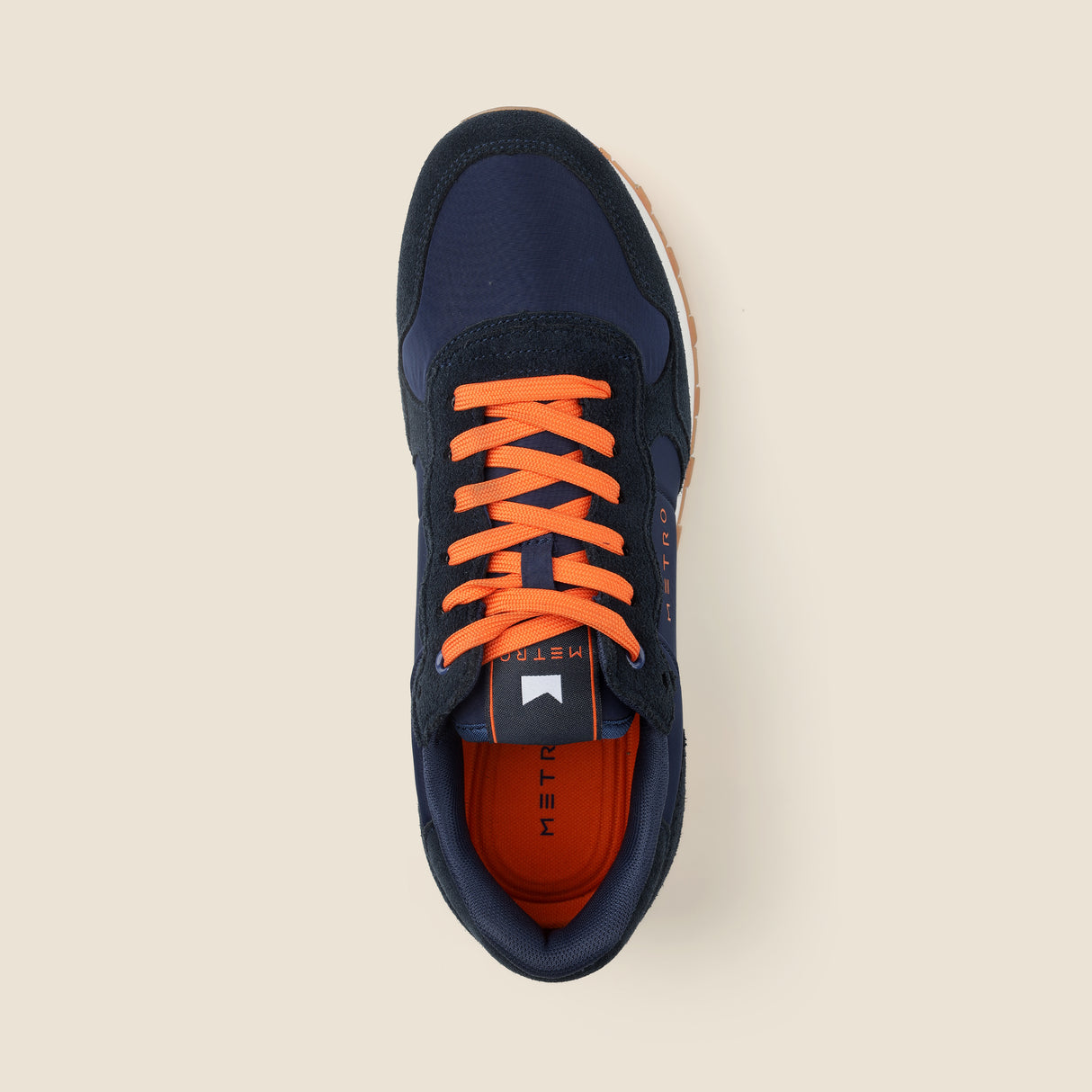 Metro Men Blue-navy Sports Walking Shoes