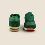 Metro Men Green Sports Walking Shoes