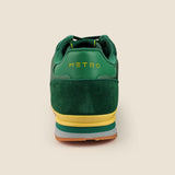 Metro Men Green Sports Walking Shoes