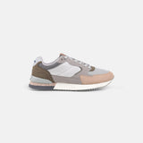 Mochi Men Beige Sports Walking Shoes