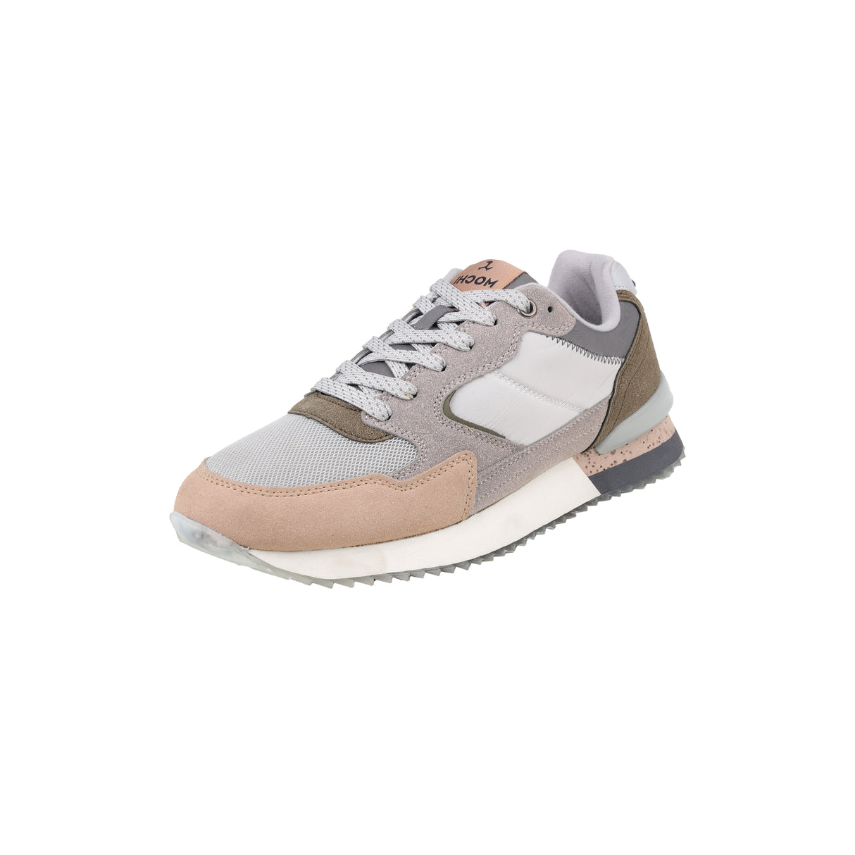 Mochi Men Beige Sports Walking Shoes