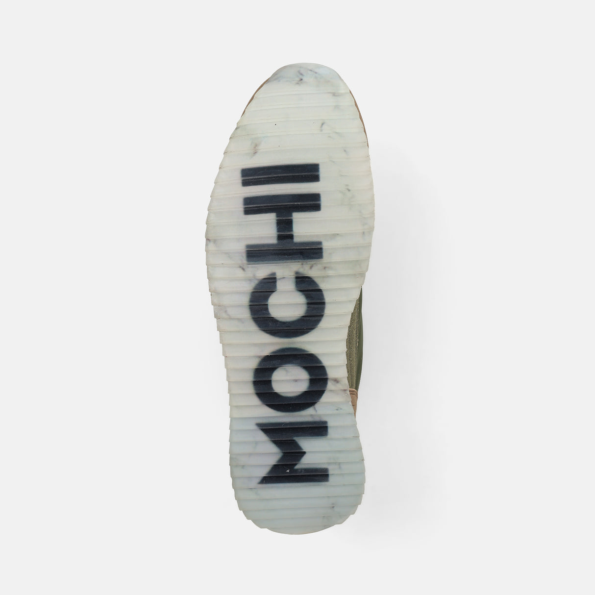 Mochi Men Green Sports Walking Shoes