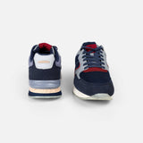 Mochi Men Blue Sports Walking Shoes