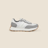Metro Men Grey Sports Walking Shoes