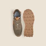 Metro Men Khaki Sports Walking Shoes