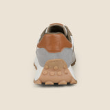 Metro Men Khaki Sports Walking Shoes