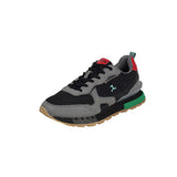 Mochi Men Black Sports Walking Shoes