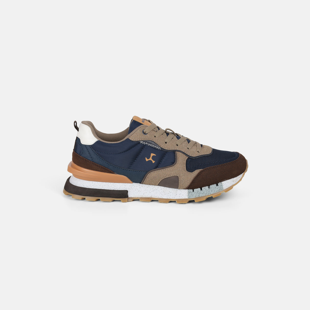 Mochi Men Blue-navy Sports Walking Shoes