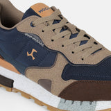 Mochi Men Blue-navy Sports Walking Shoes