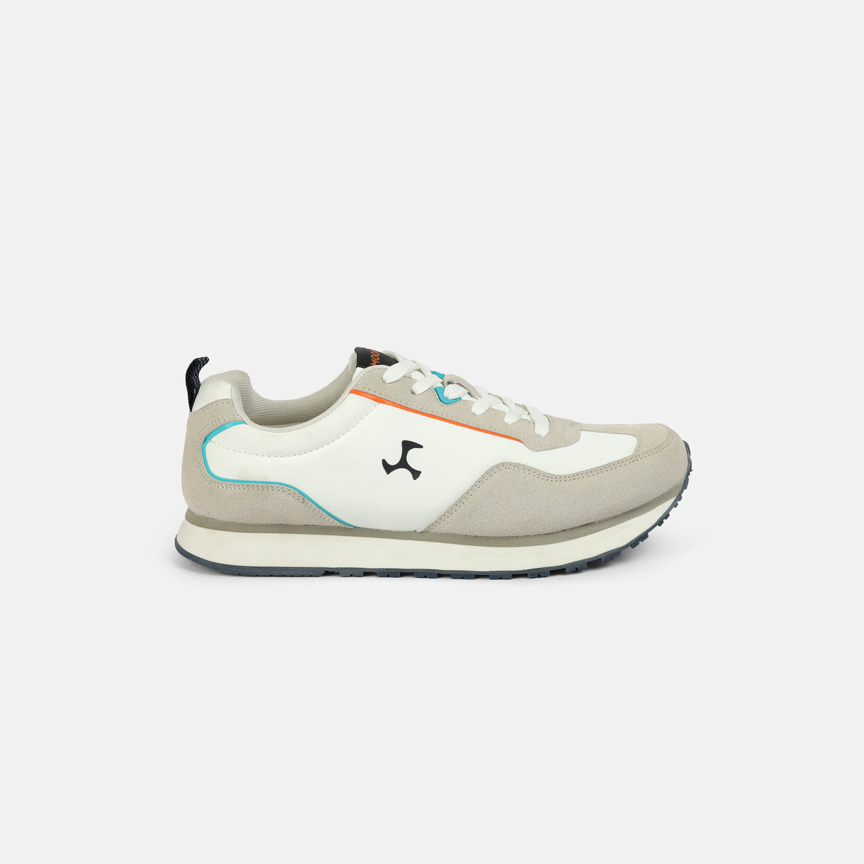 Mochi Men White Sports Walking Shoes