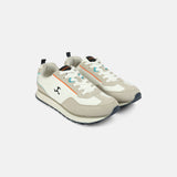 Mochi Men White Sports Walking Shoes