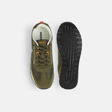Mochi Men Olive Sports Walking Shoes