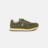 Mochi Men Olive Sports Walking Shoes