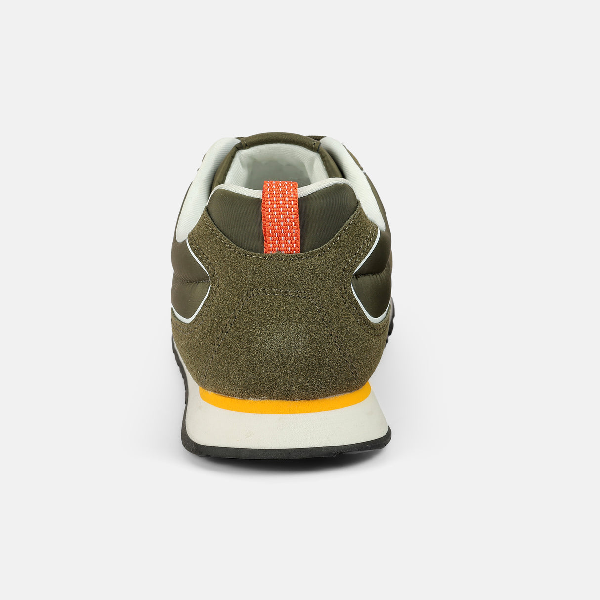 Mochi Men Olive Sports Walking Shoes
