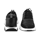 Mochi Men Black Sports Walking Shoes