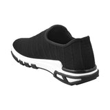 Mochi Men Black Casual Walking Shoes