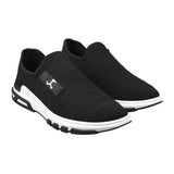 Mochi Men Black Casual Walking Shoes