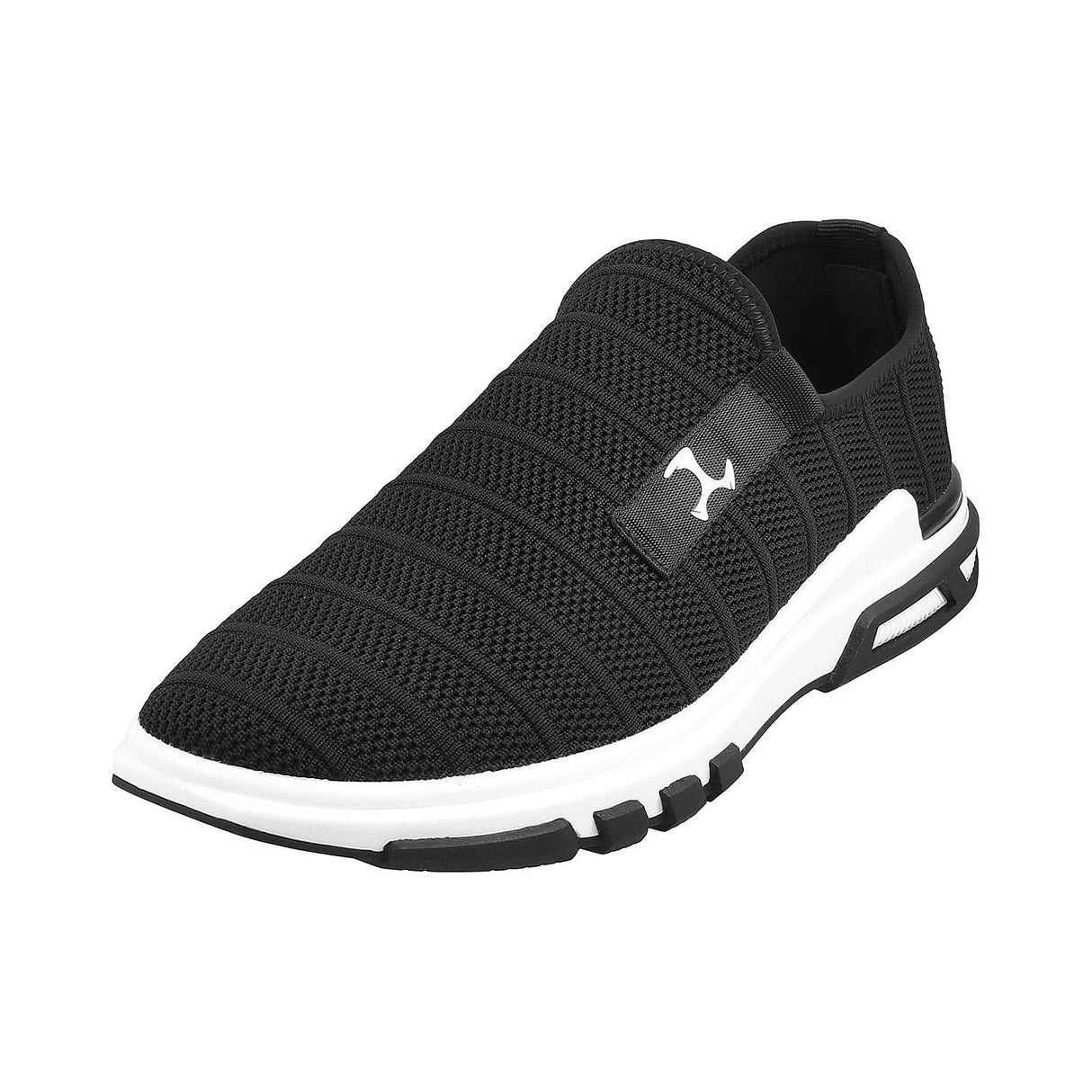 Mochi Men Black Casual Walking Shoes