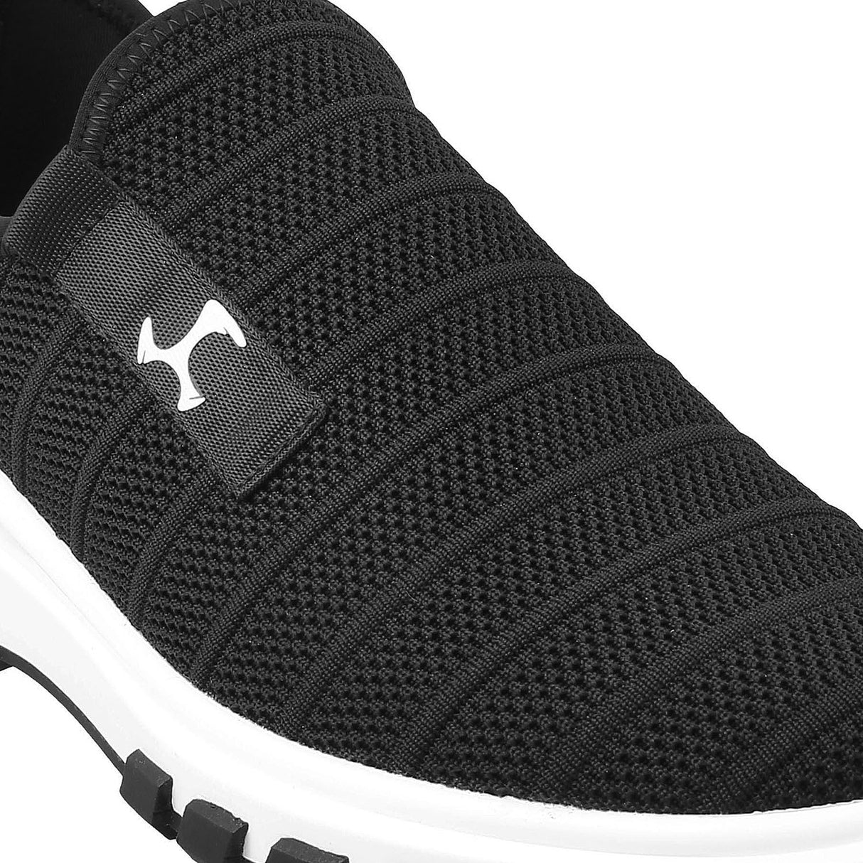 Mochi Men Black Casual Walking Shoes