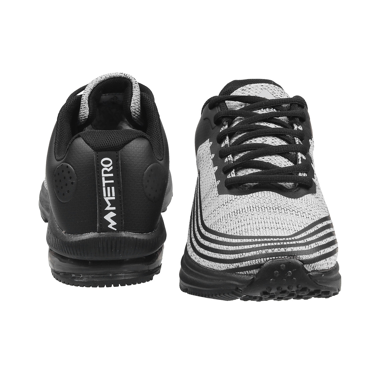 Metro Men Grey Sports Walking Shoes