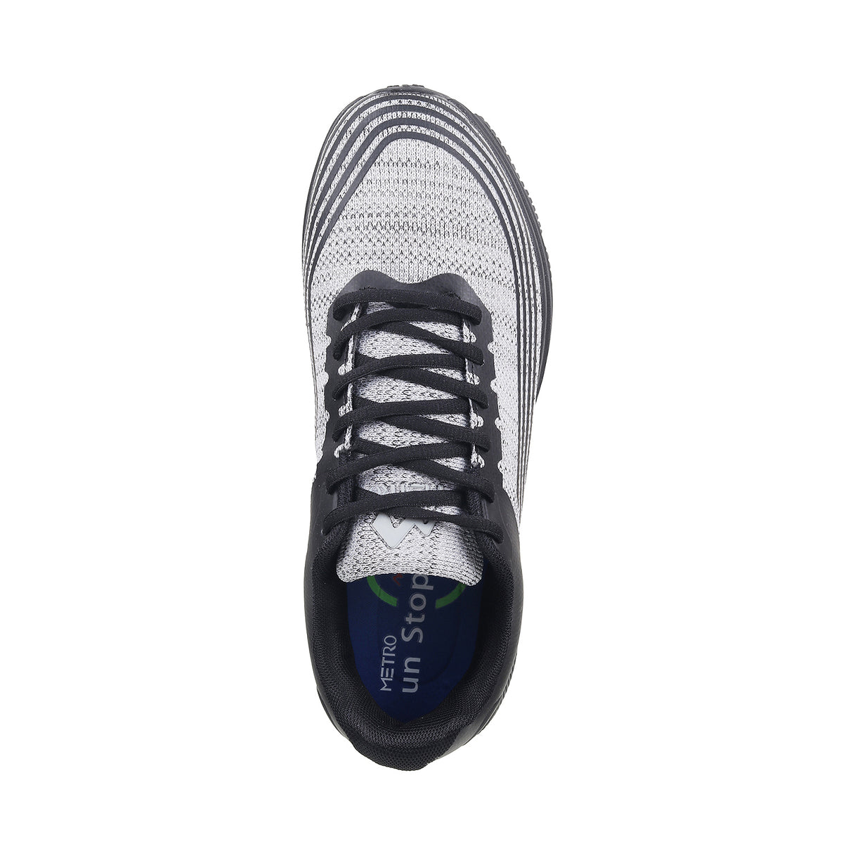 Metro Men Grey Sports Walking Shoes