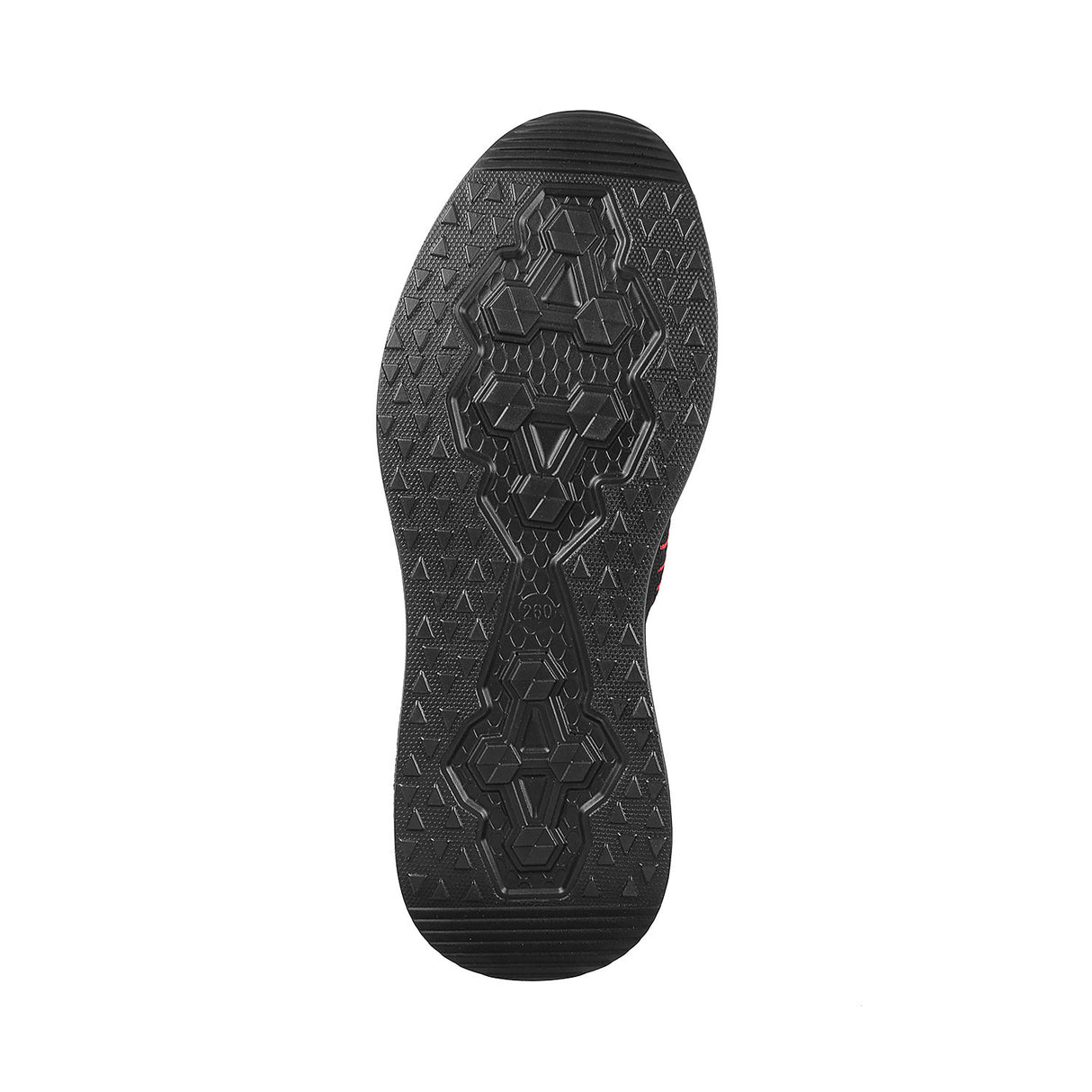 Metro Men Black Sports Walking Shoes