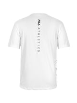 Fila Men White Picco Tee Knitted Tee Shirt