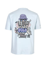 Fila Men Ice Blue Dolce Graphic T Shirt